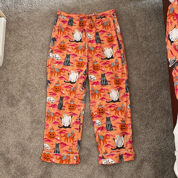 Printfresh Limited Edition Halloween Cat pajama set Size Medium - Picture 8 of 11